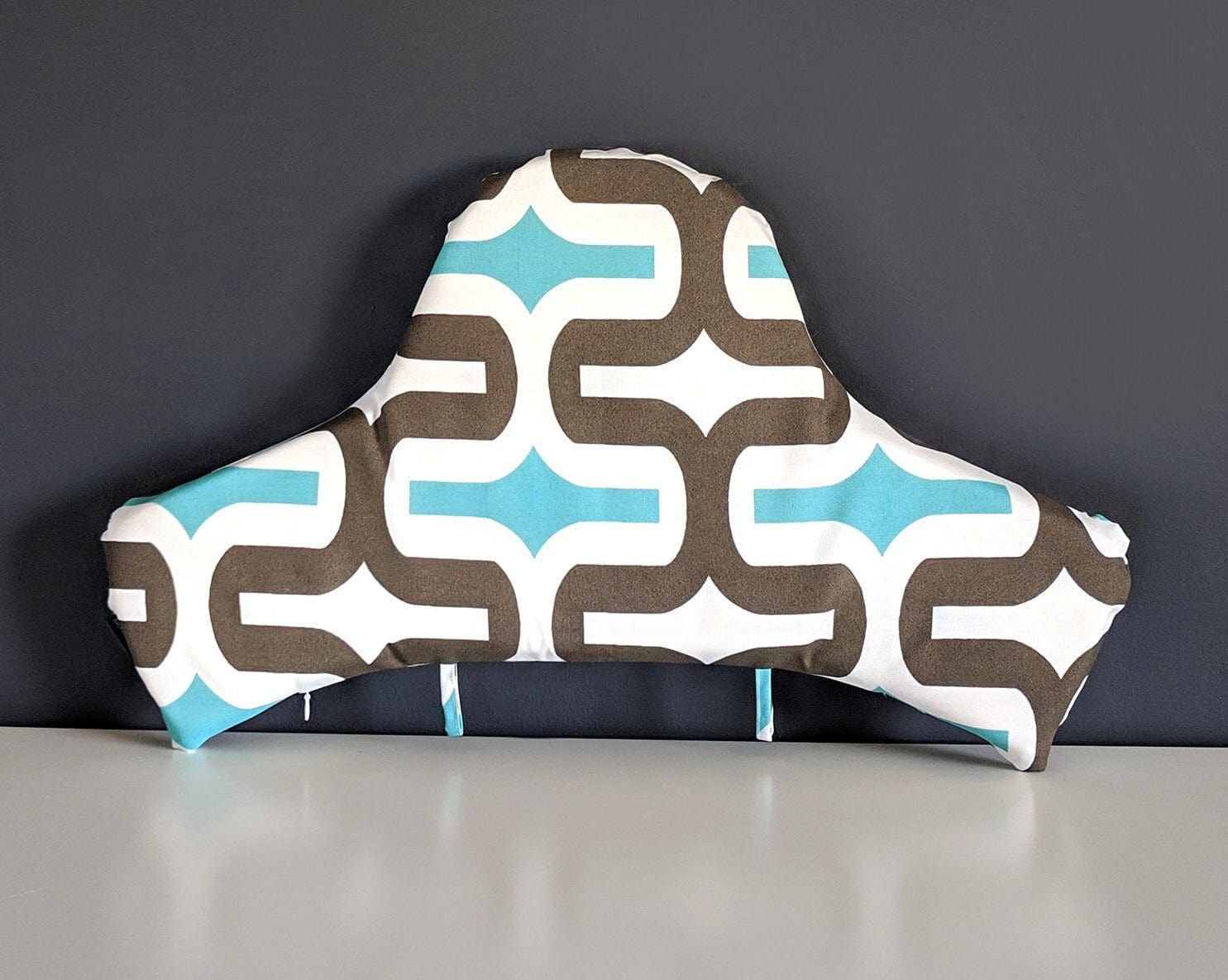 Rockin Cushions slipcovers SALE Baby Highchair Cushion Cover for IKEA Klammig, Pyttig, Antilop, Retro Blue